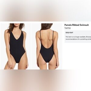 Topshop swimsuit
